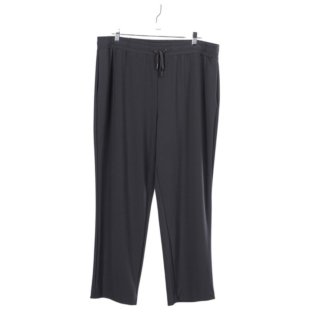 Joie Pants XL Gray Pull On Elastic Waist Drawstring Stretch Pockets